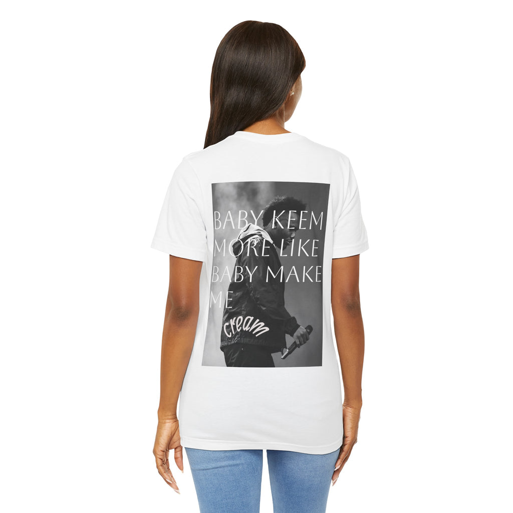 Baby Keem Photo Tee Black and White portriat tee